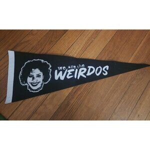 We are the Weirdos the craft themed pennant